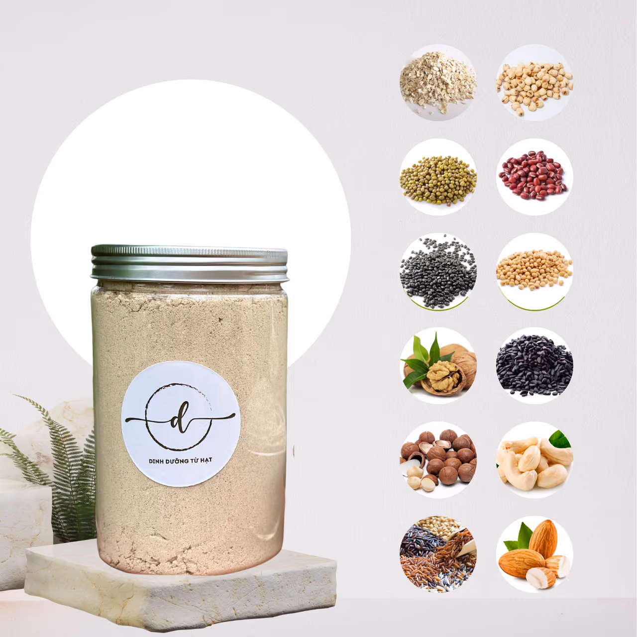 Sữa hạnh nhân óc chó